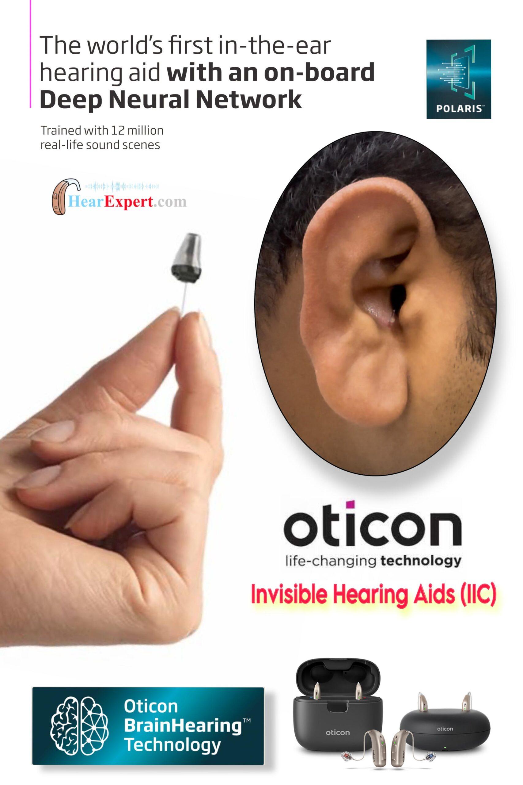 Invisible Hearing Aids (IIC)